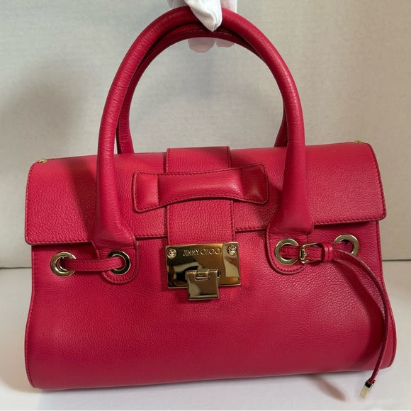 Jimmy Choo Handbags - JIMMY CHOO Hot Pink Rosalie Bag Discontinued Style